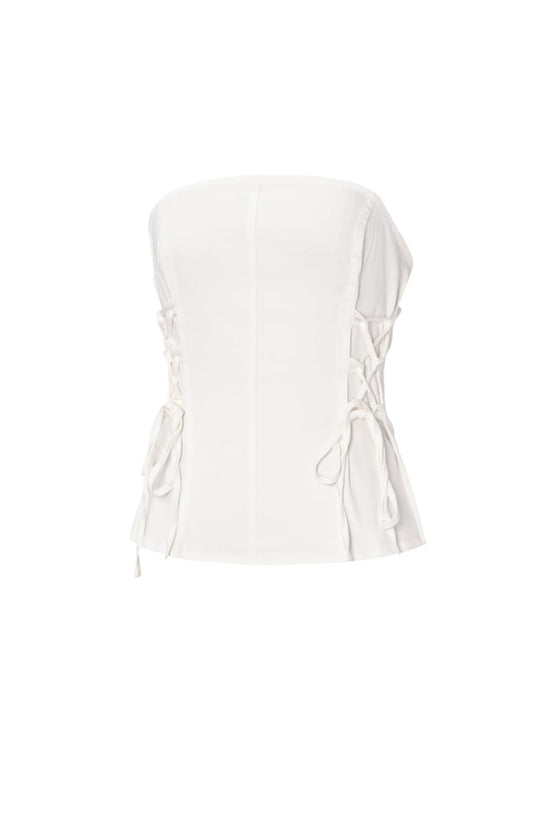 Denim Kanten Top Marie