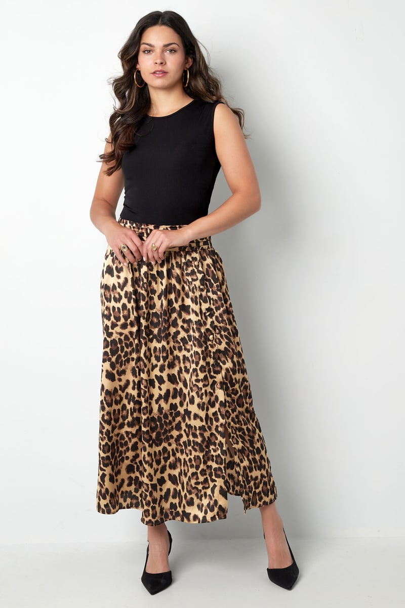Basic bodysuit mouwloos - zwart