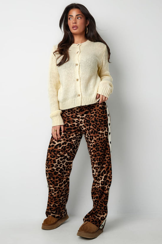 Knitted Love Cardigan - grijs