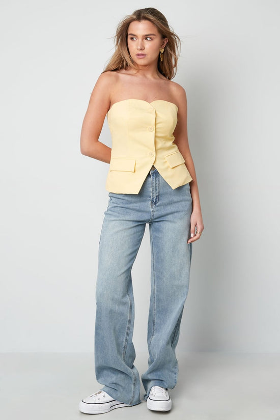 Vanilla Glow Top - Zwart