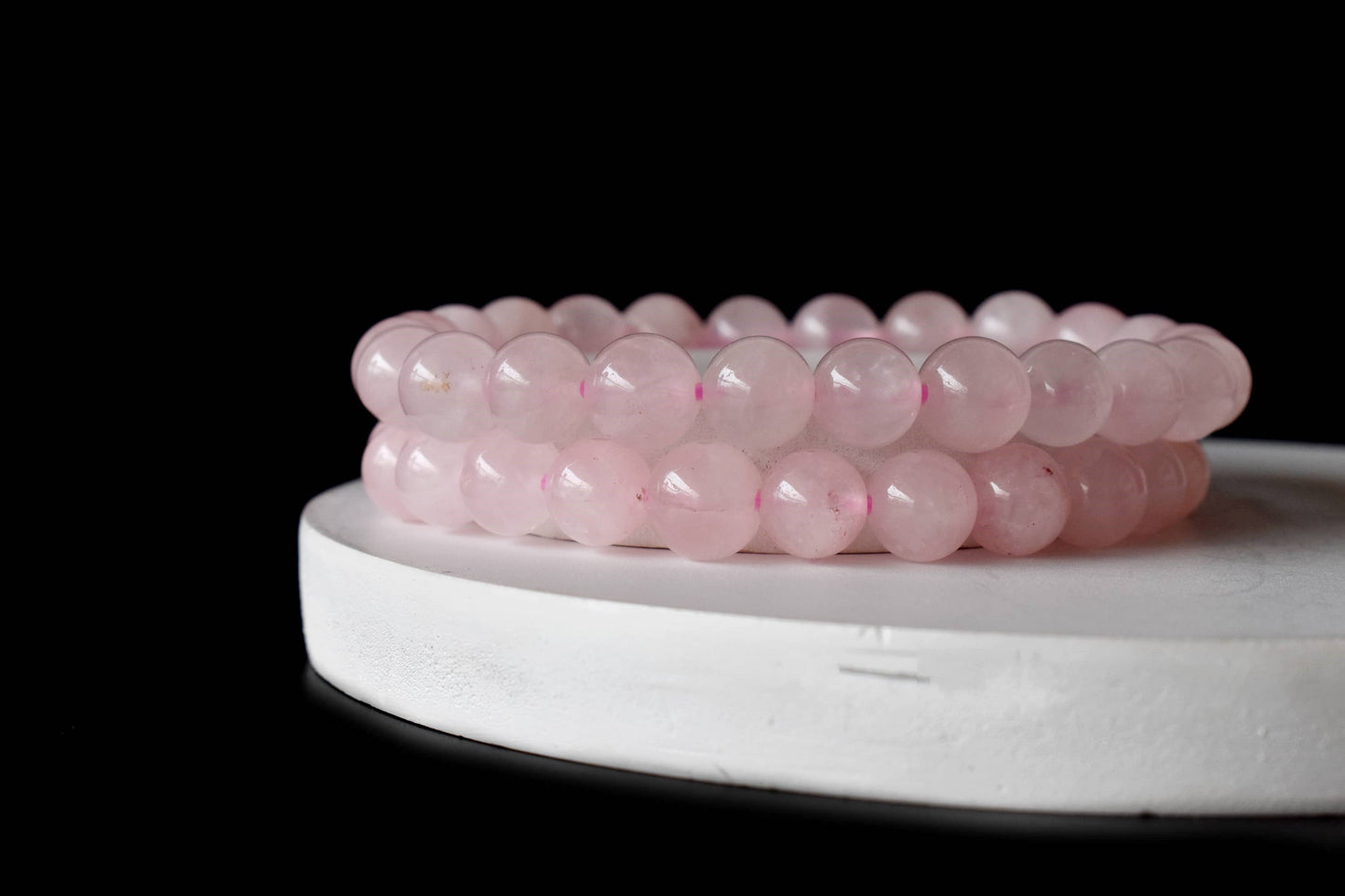 Rozenkwarts armband
