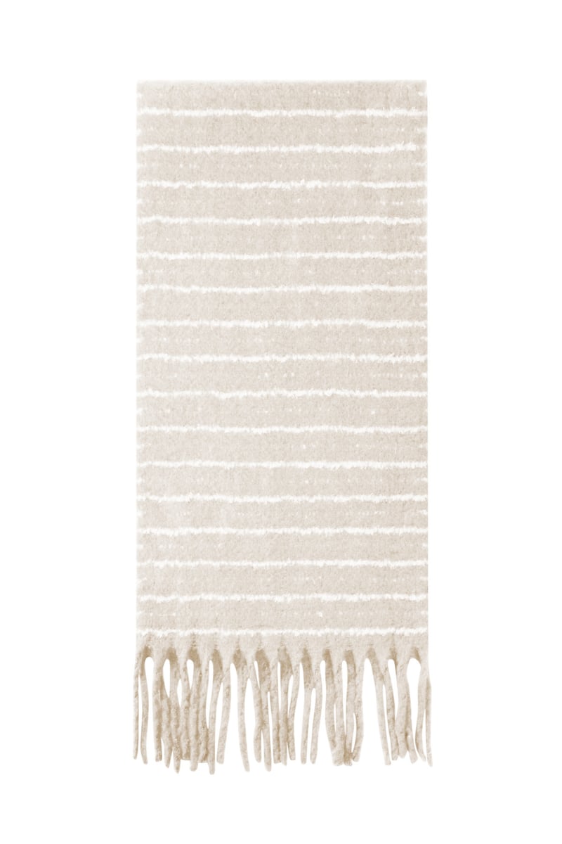 Wintersjaals Strip Casual Polyester Dagelijks