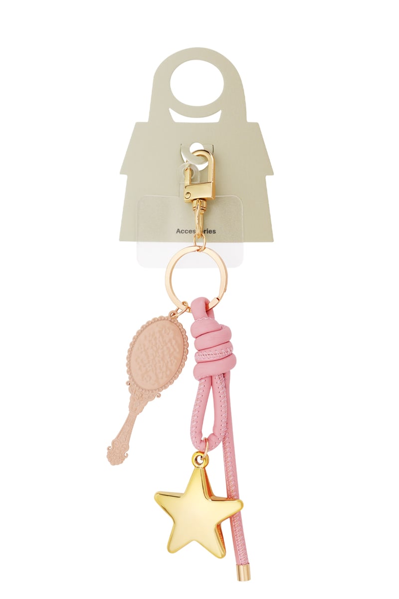 Tassenhanger Roze Ster
