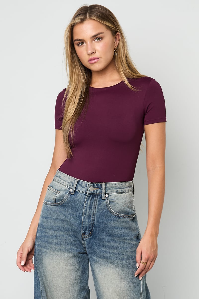 Body Top Korte Mouw Lesley