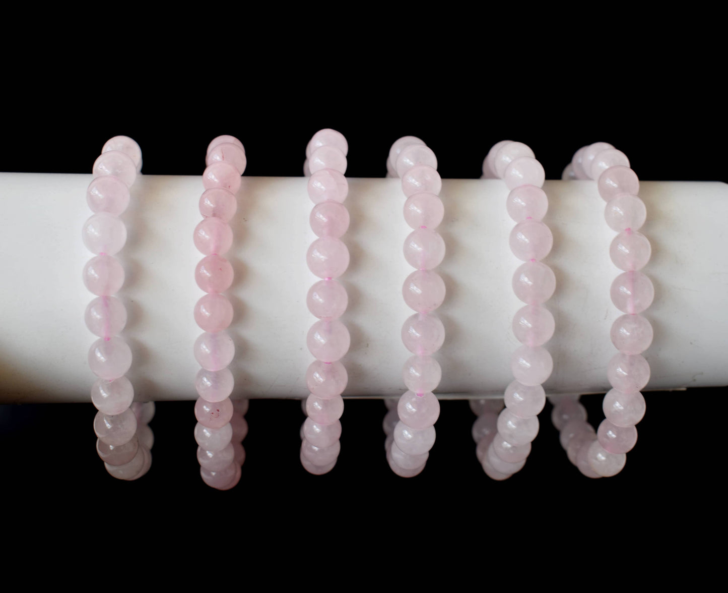 Rozenkwarts armband