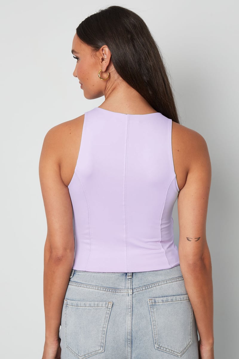 Sportieve mouwloze top basic