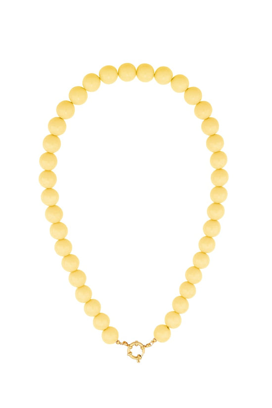Gekleurde kleine kralenketting-12mm