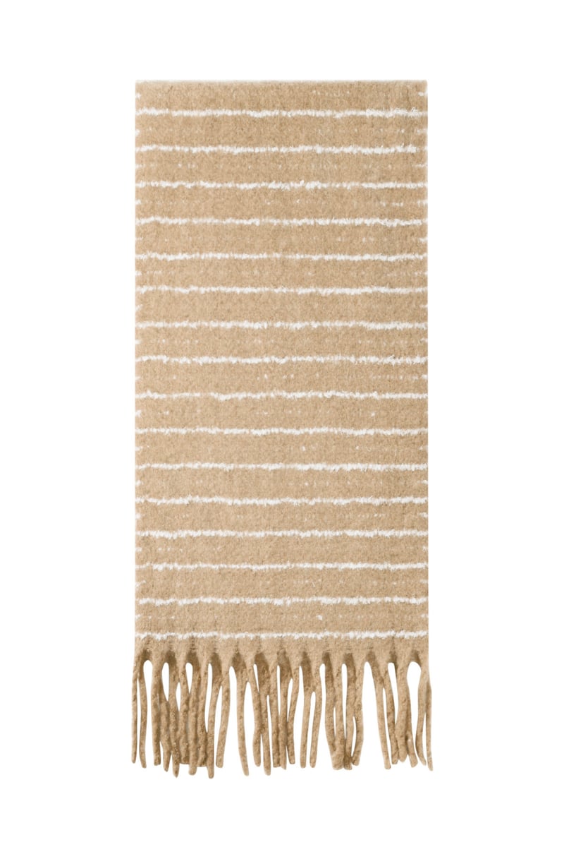 Wintersjaals Strip Casual Polyester Dagelijks