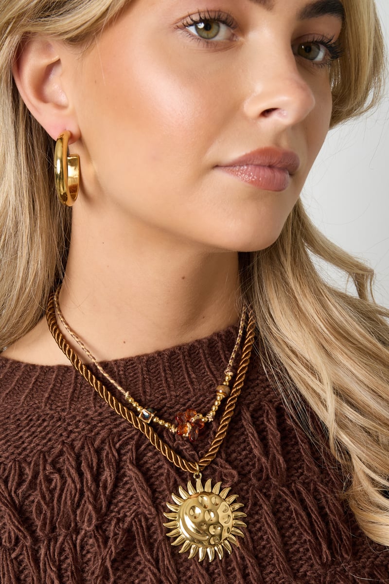 Ketting Zon Bruin