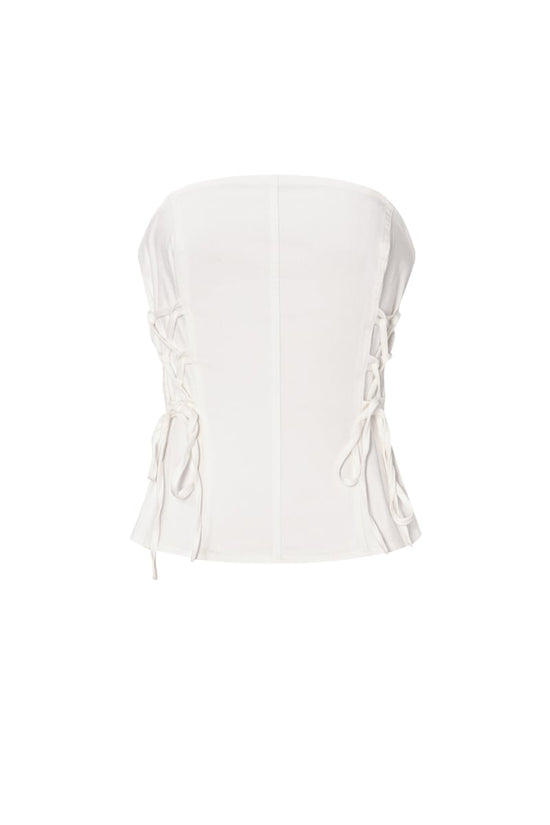 Denim Kanten Top Marie
