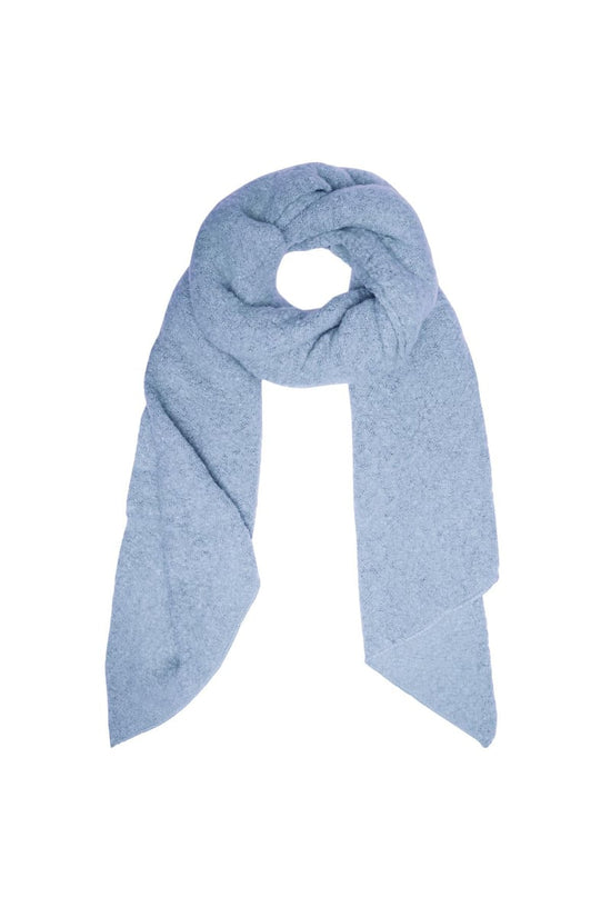 Zachte wintersjaal koraal Polyester