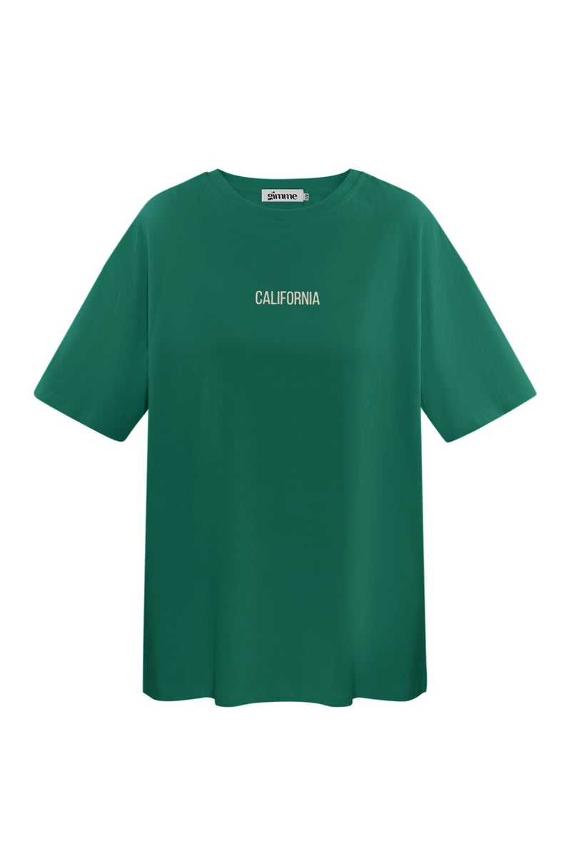 T-shirt california - wit