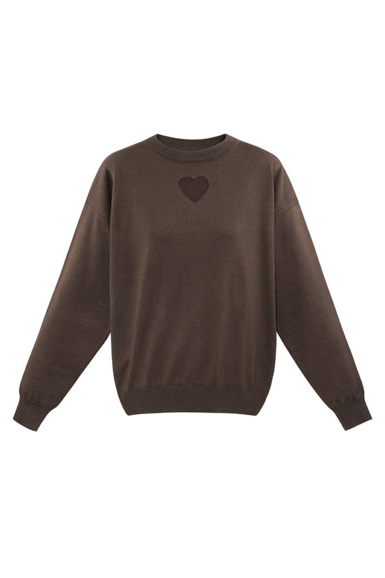 Forever in my heart trui - dark green 