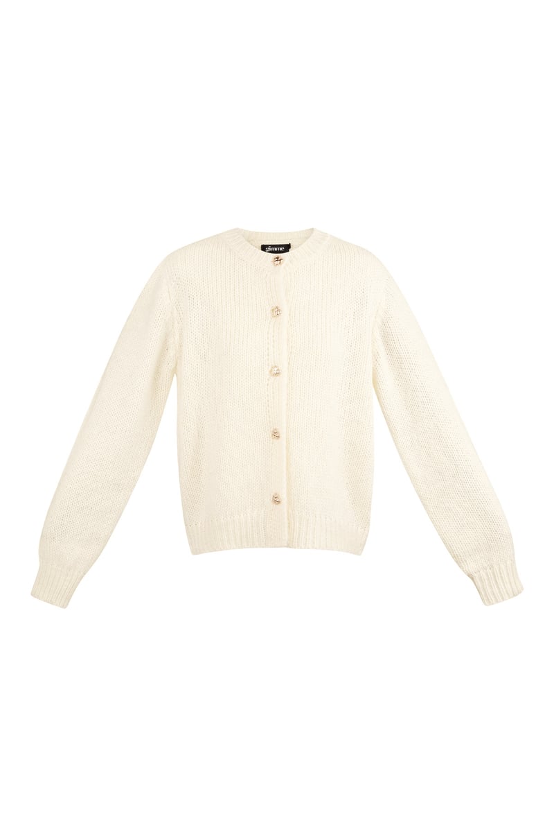 Knitted Love Cardigan - grijs