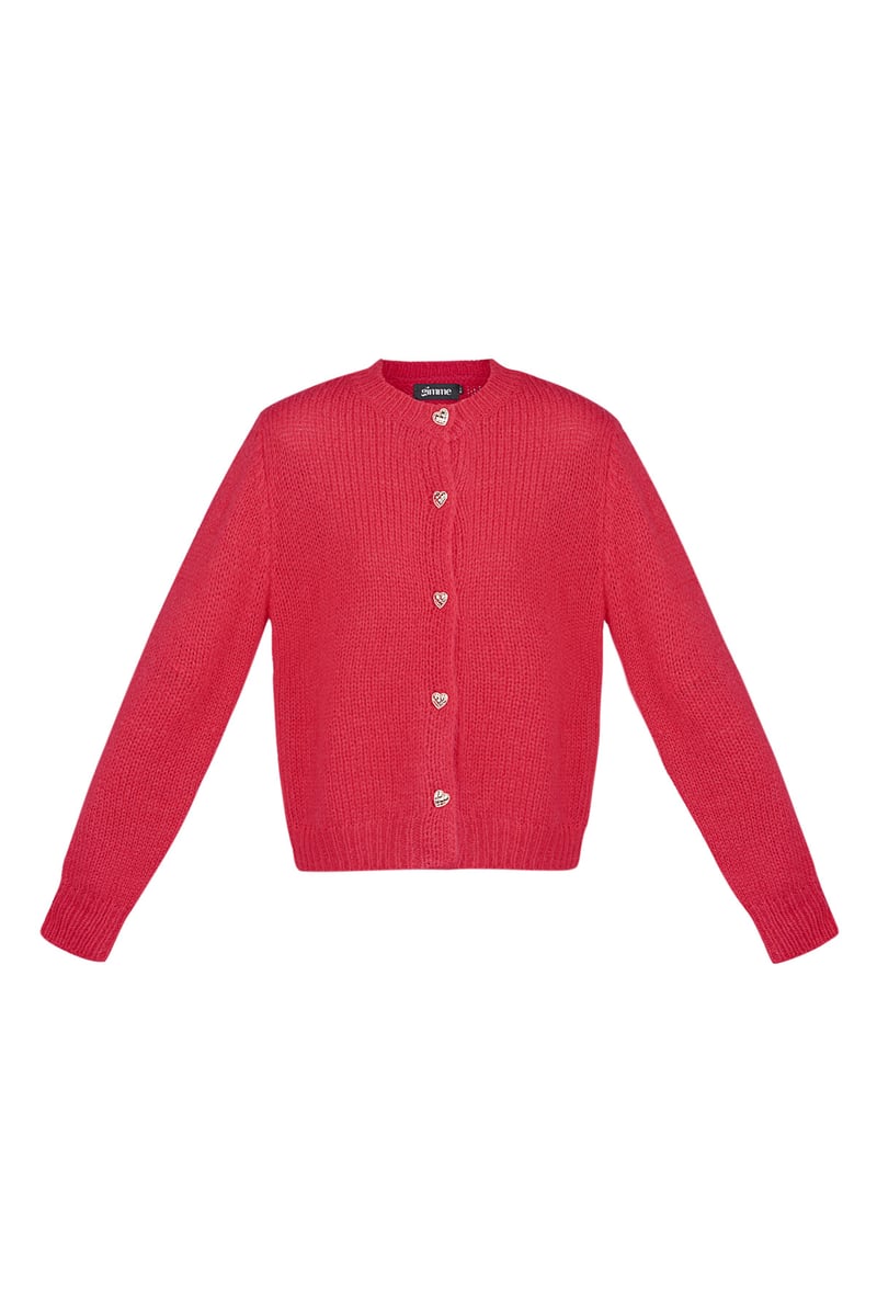 Knitted Love Cardigan - grijs