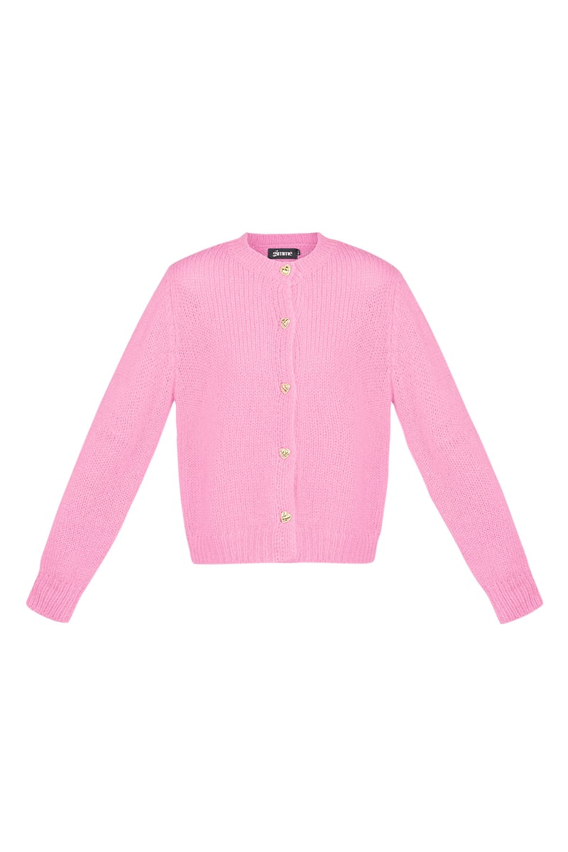 Knitted Love Cardigan - grijs