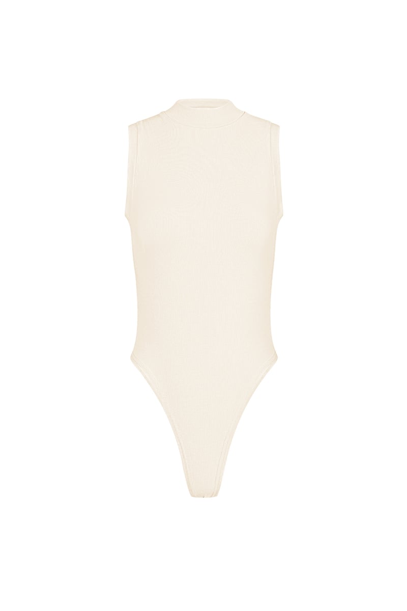 Basic body hoge hals - Roze