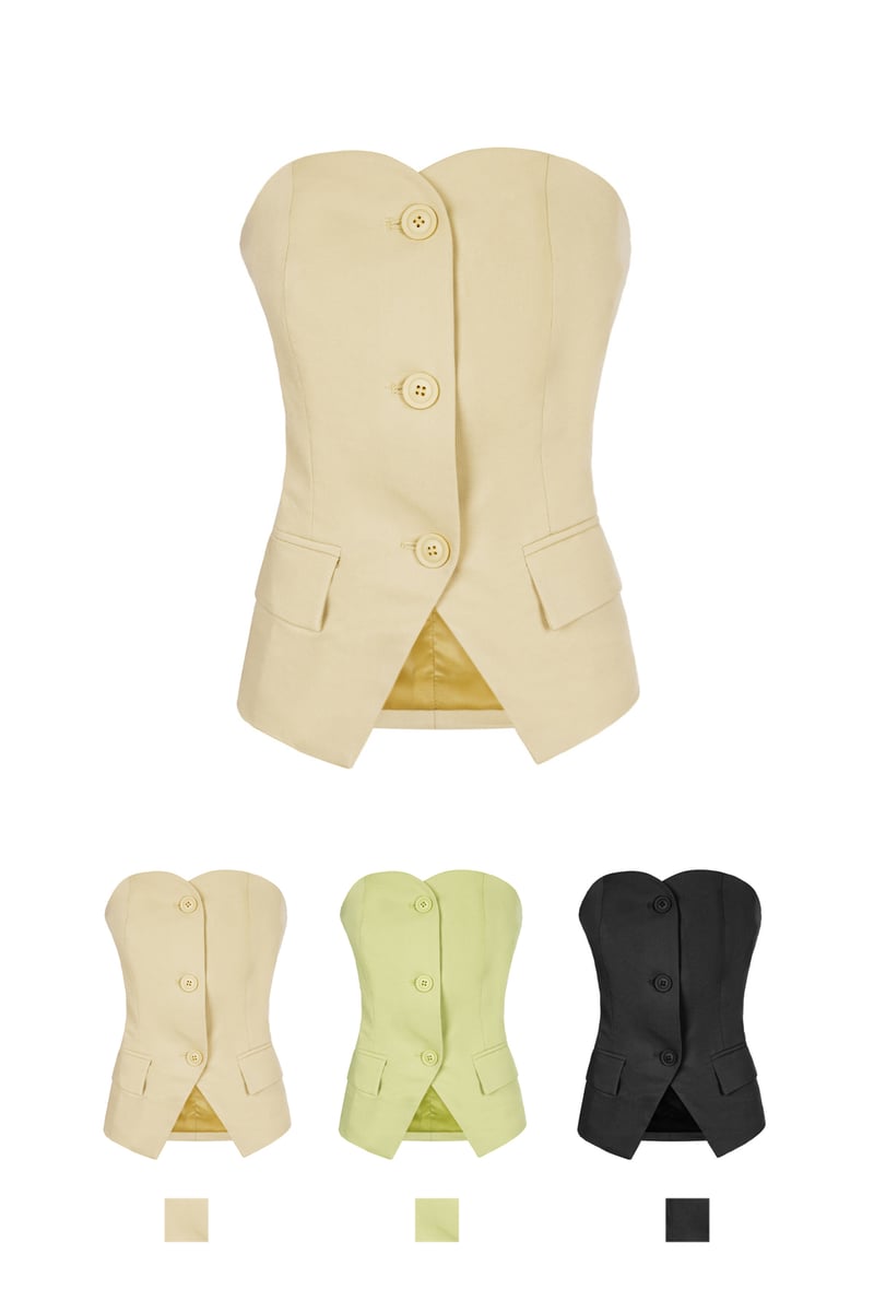 Vanilla Glow Top - Zwart