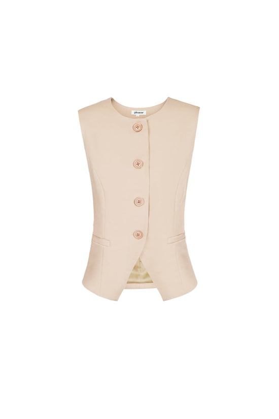 Charm Top - Beige