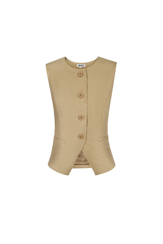 Charm Top - Beige