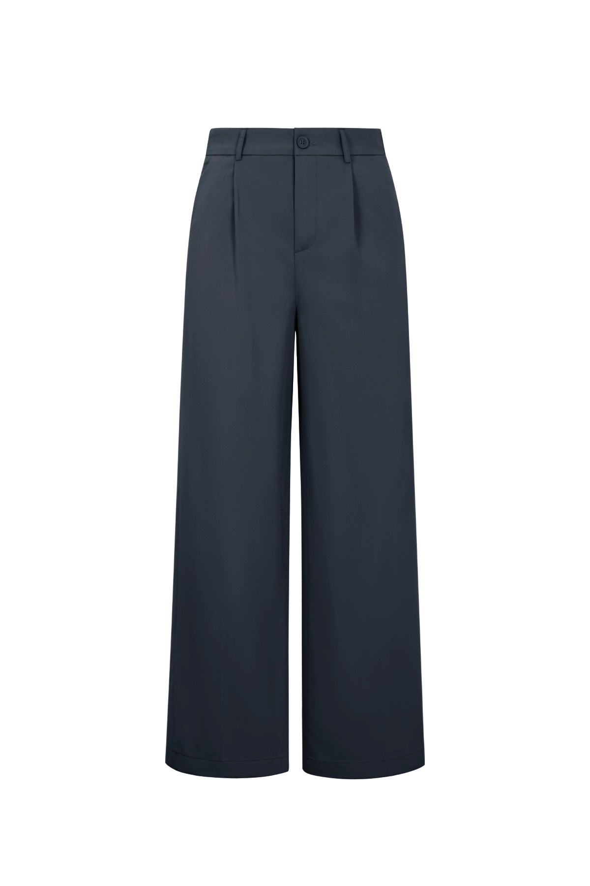Geweven Polyestervezel Vrouwen Rechte Broek Casual Herfst/Winter