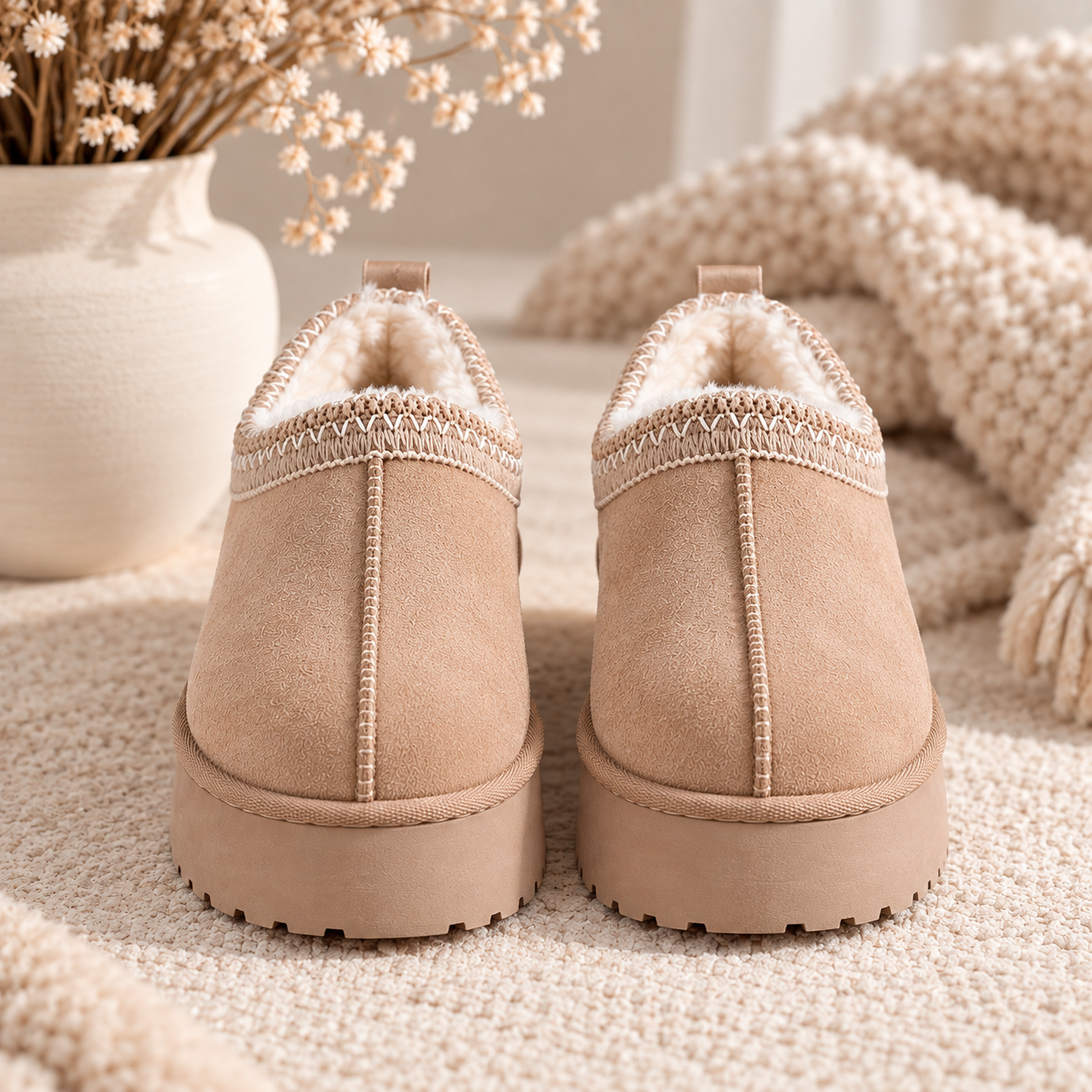 Boots Beige