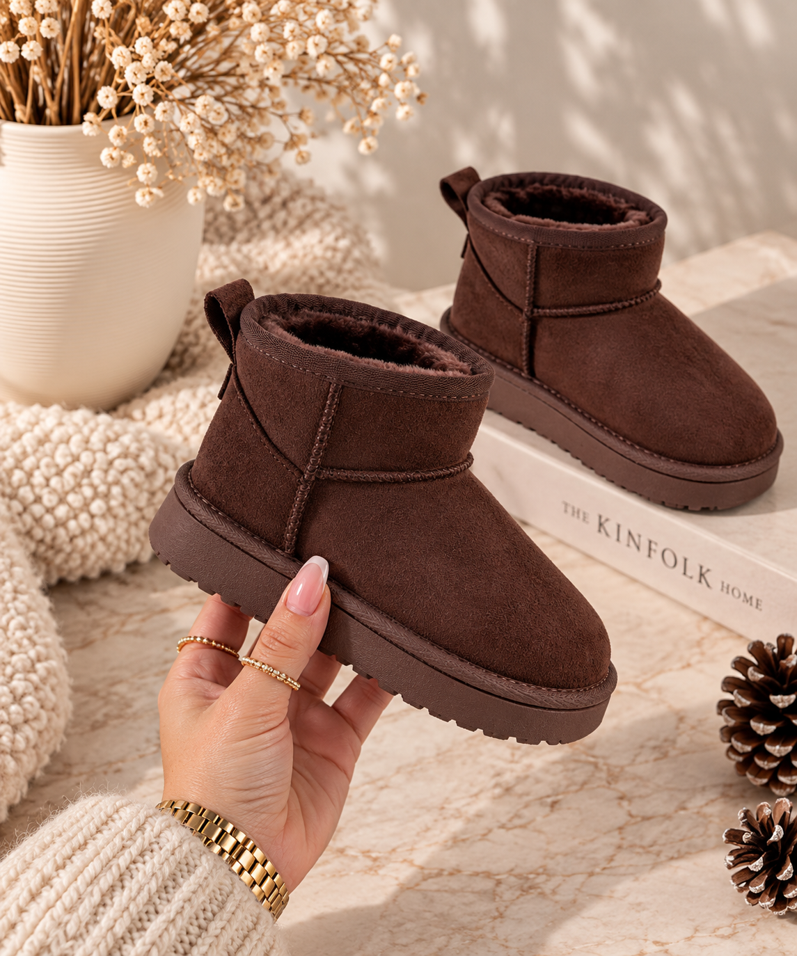 Mini boots Brown