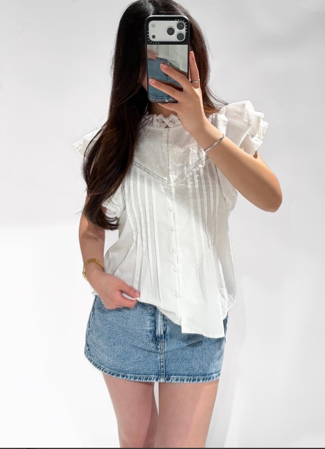 Blouse Elodi wit