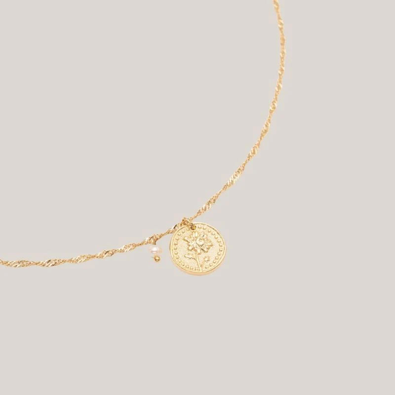 Birthflower ketting sneeuwklokje