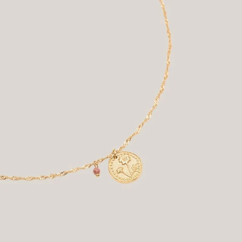 Birthflower ketting Cosmea
