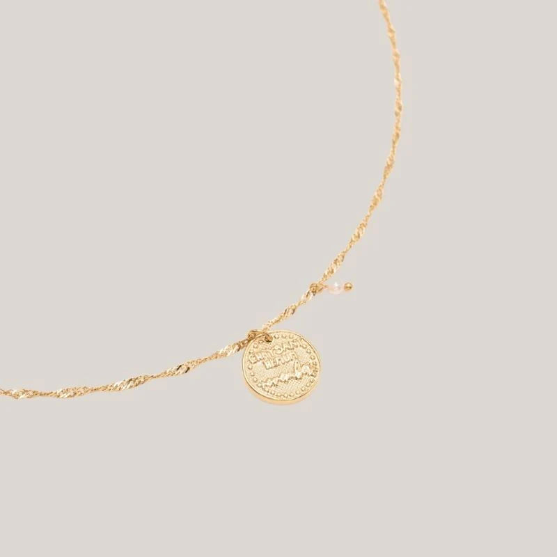 Birthflower ketting Chrysant