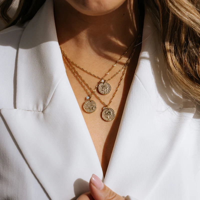 Birthflower ketting Madeliefje