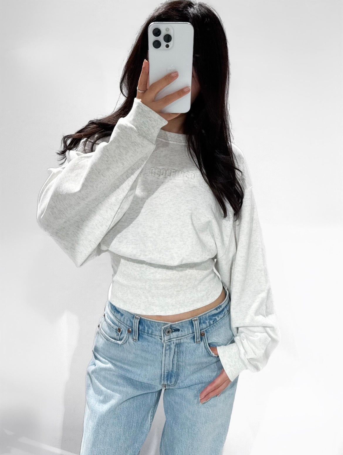 Ivy trui grey