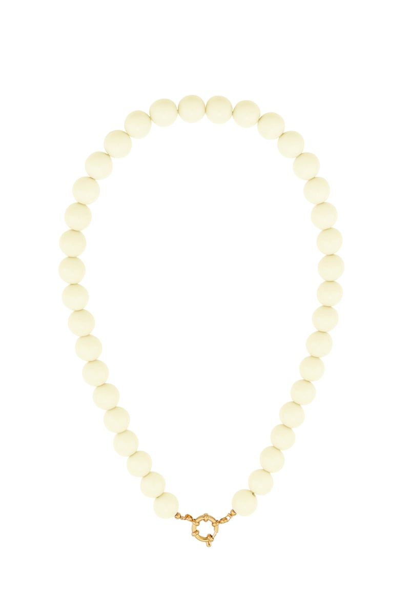 Gekleurde kleine kralenketting-12mm