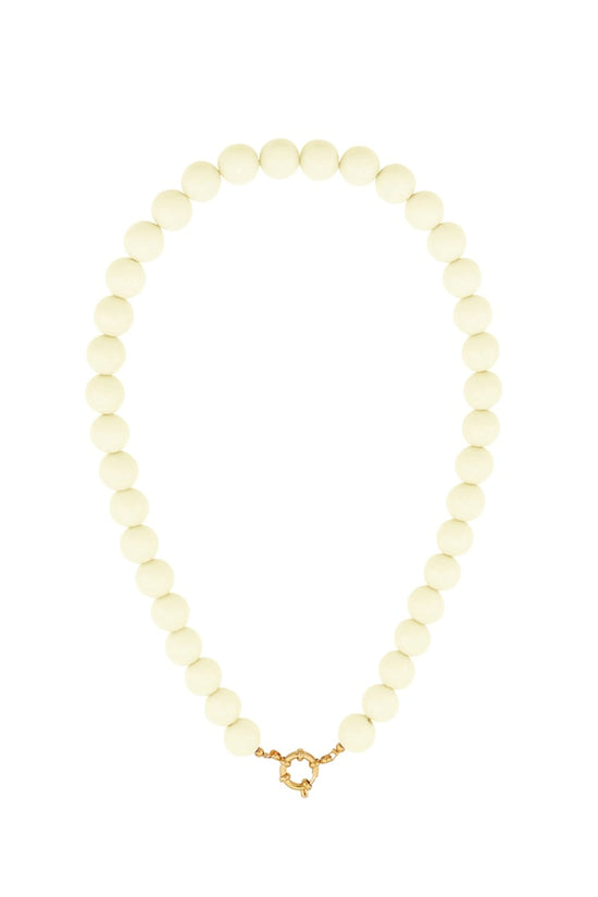 Gekleurde kleine kralenketting-12mm