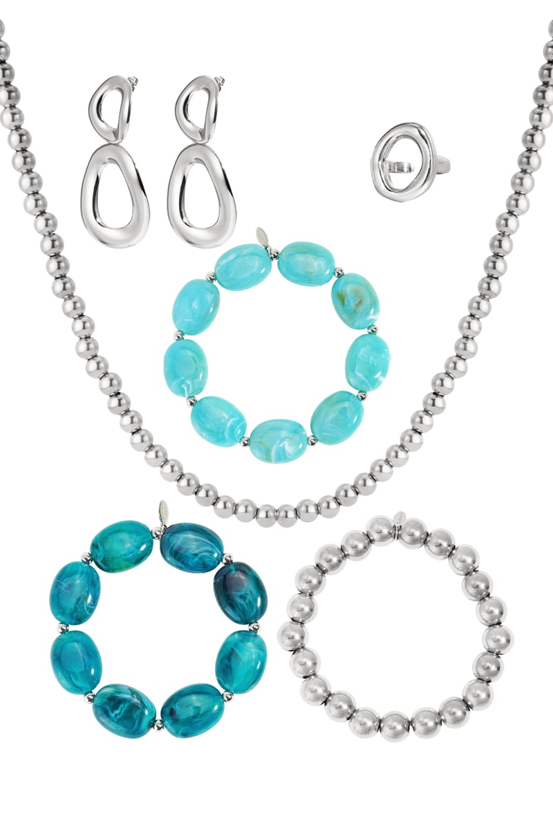 Adventskalender Sieraden - Zilver/ Kleur