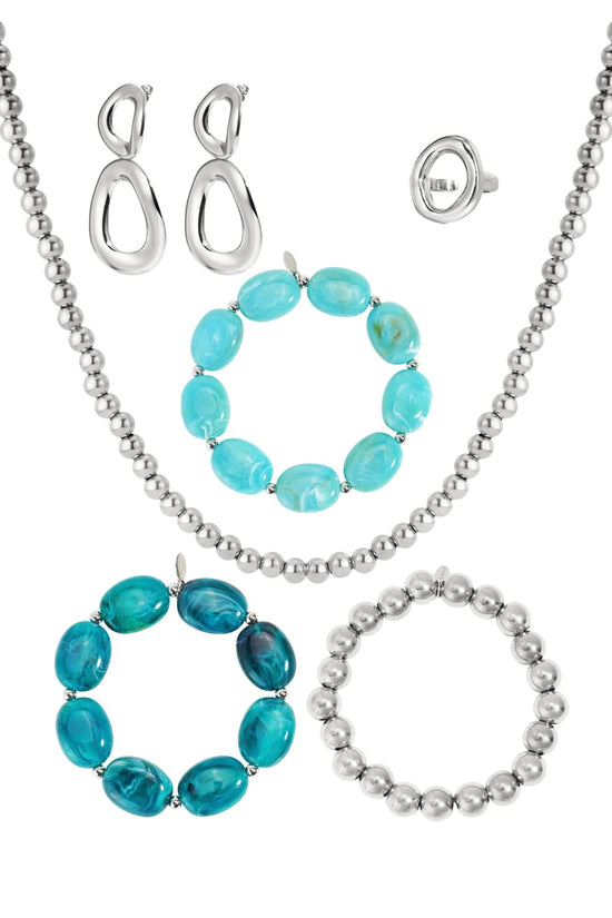 Adventskalender Sieraden - Zilver/ Kleur