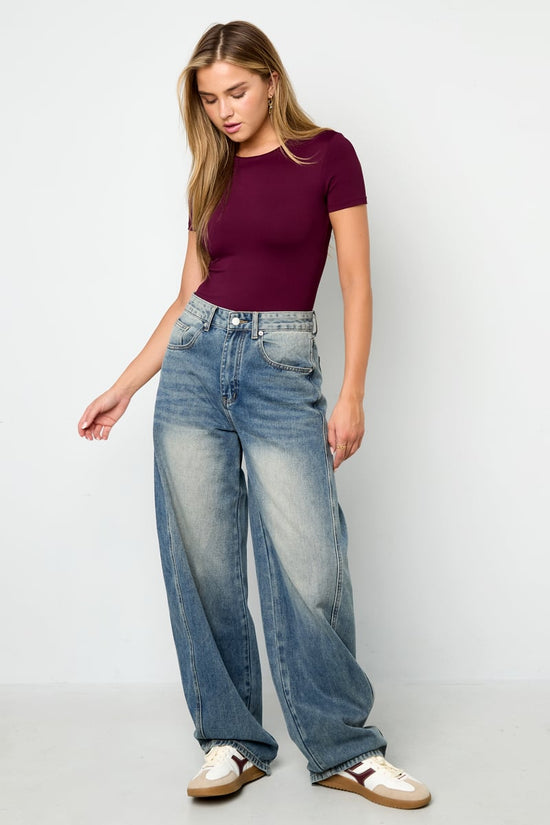 Body Top Korte Mouw Lesley