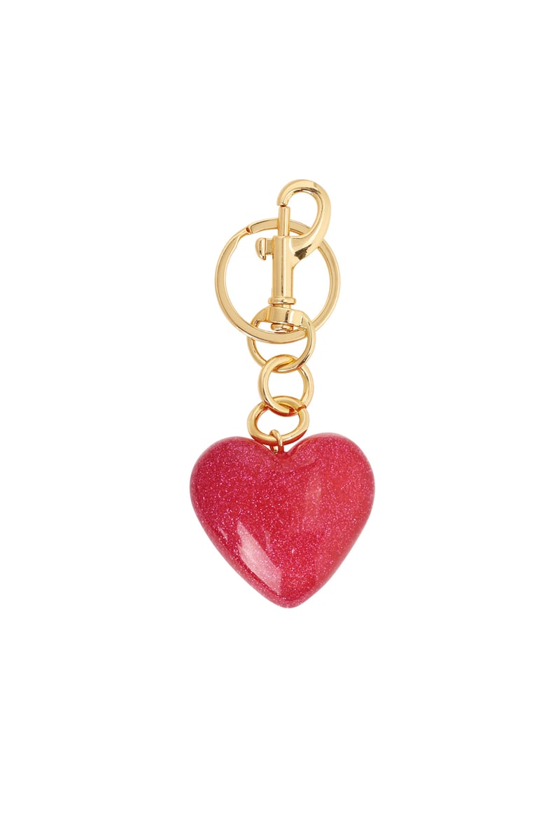 Sleutelhanger Glitter Hart