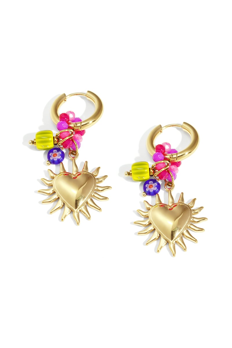 Oorbellen Glowing Heart